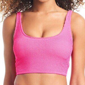 Bar III Womens Tank Bra Bikini Top Candy Kiss